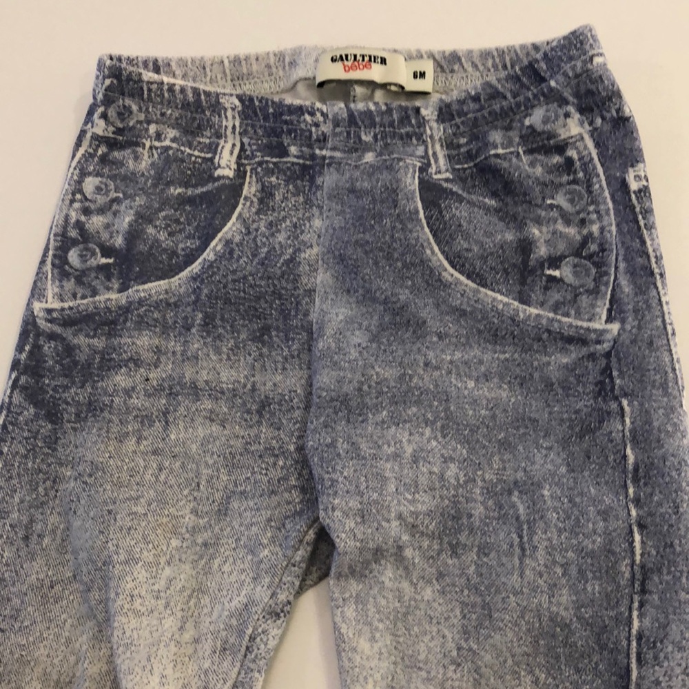 Gaultier Bebe “jean” leggings